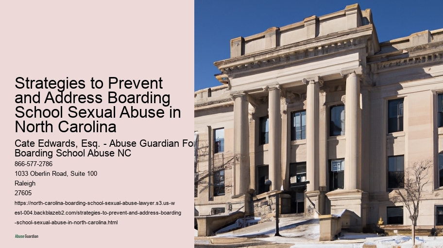 Strategies to Prevent and Address Boarding School Sexual Abuse in North Carolina